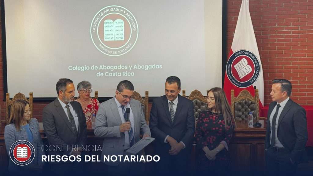 Colegio de Abogados y Abogadas de Costa Rica analiza, junto a expertos, los nuevos retos del notariado nacional