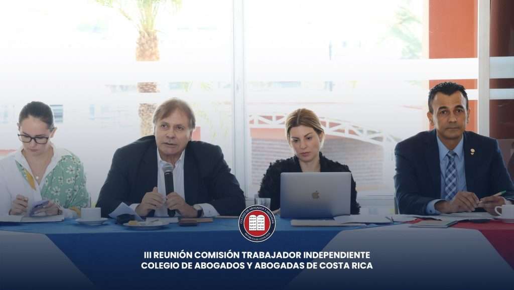 El Colegio de Abogados y  Abogadas de Costa Rica y Colegios Profesionales se reúnen por tercera vez en defensa del trabajador independiente