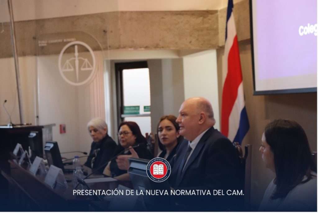 El CAM del Colegio de Abogados y Abogadas de Costa Rica anuncia nueva normativa para modernizar sus procesos y reforzar la seguridad jurídica