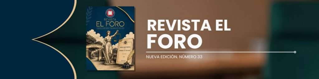 Revista el Foro. Nueva edición 33
